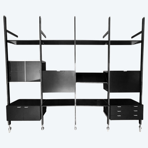 George Nelson Modular Bookcase For Mobilier International Circa 1970