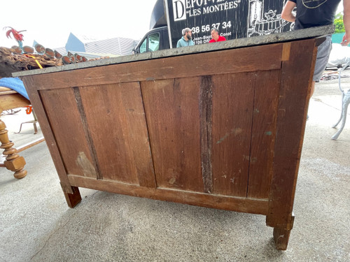 Empire period Retour D'egypte chest of drawers Pied Griffe Mahogany