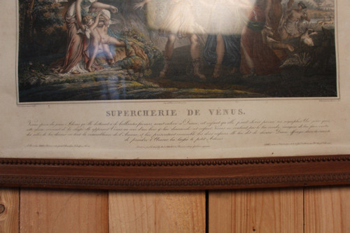 Pair Of 18th Century Color Engravings