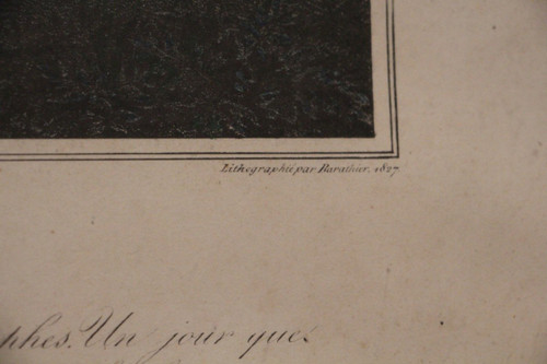 Pair Of 18th Century Color Engravings