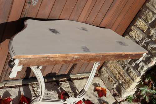 Console in stile di transizione Rechampi XIX secolo
