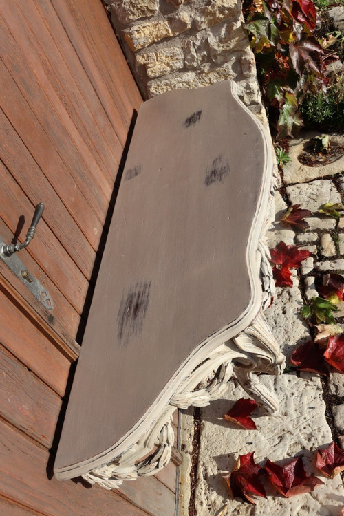 Console in stile di transizione Rechampi XIX secolo