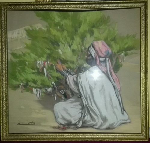 YVONNE -HERZIG exvoto in Bou Saada algerische Frau