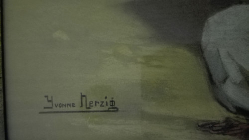 YVONNE -HERZIG exvoto in Bou Saada algerische Frau