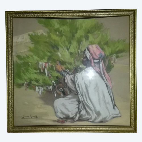 YVONNE -HERZIG exvoto in Bou Saada algerische Frau