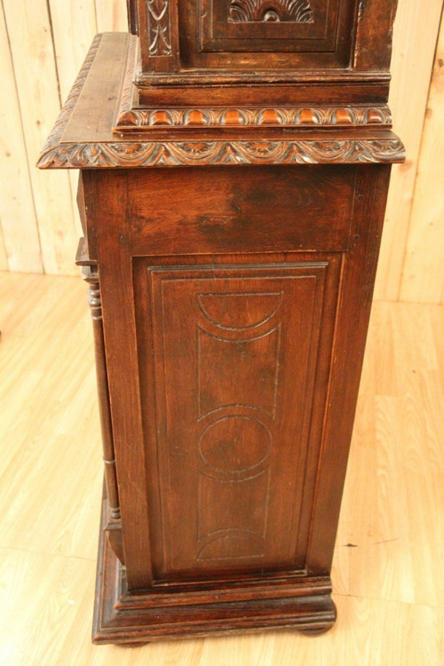 Credenza alta d'epoca In parte del XVII secolo