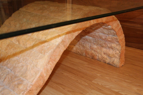 Table Basse En Pierre De Mactan By Magnussen Ponte , 1980s