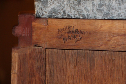 Art Deco Sideboard Signiert Gauthier Poinsignon Nancy