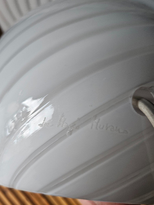 Pair Of Signed Murano Glass Lamps