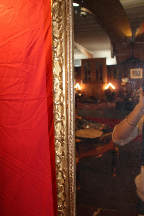 Goldener Holzspiegel aus der Regency-Zeit