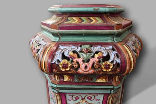 Toul-bellevue Tiled Stove