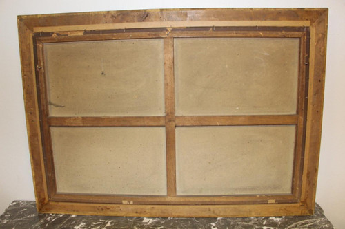 Paire De Grands Pastels XIX Eme