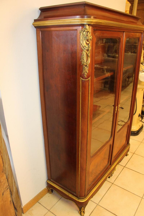 Vitrine Napoléon III Estampillé Krieger