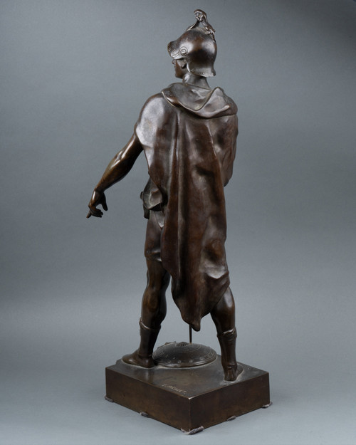 Allégorie du Devoir, bronze d’après Émile Picault, dernier quart du XIXe siècle