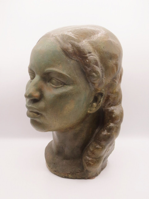 Giovane ragazza africana di Georges Halbout.