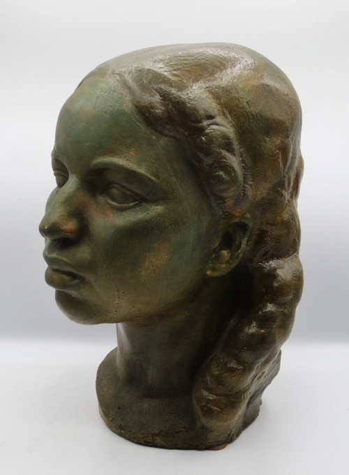 Giovane ragazza africana di Georges Halbout.
