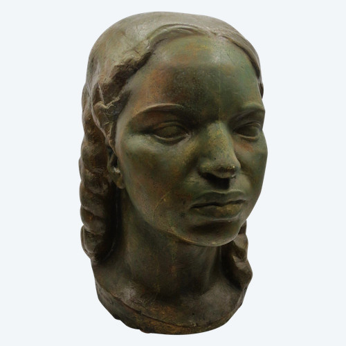 Giovane ragazza africana di Georges Halbout.