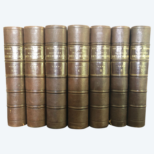 Histoire des Romains par Victor Duruy Paris Hachette 1879 7 volumes 