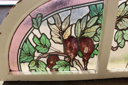 Triple Layer Acid Etched Stained Glass Set, Gruber
