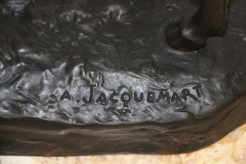 bronze by a.jacquemart "the beef"
