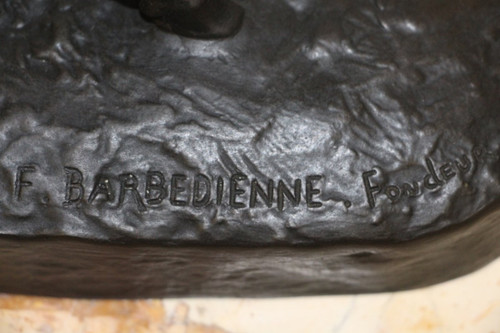 bronze by a.jacquemart "the beef"