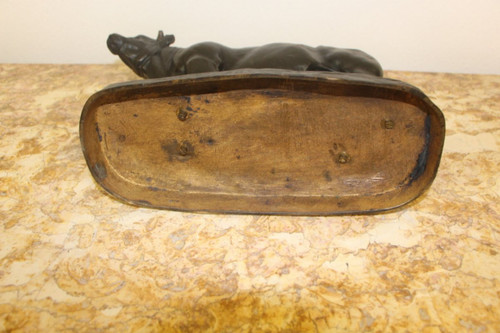 bronze by a.jacquemart "the beef"