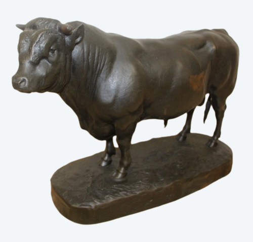 bronze by a.jacquemart "the beef"