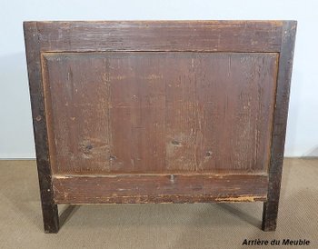 Commode Tombeau en Marqueteries de Bois Régionaux, époque Louis XIV – XVIIIe