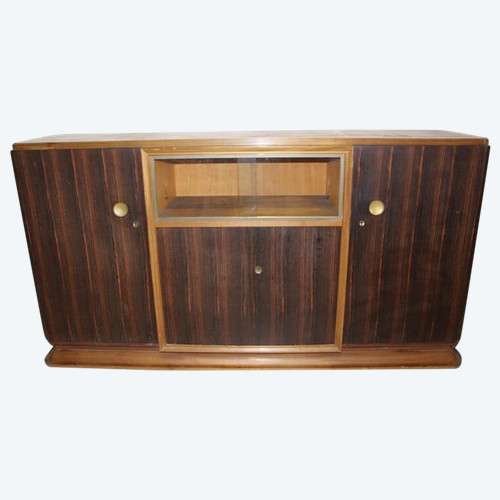 Art Deco Macassar sideboard attributed to auguste vallin