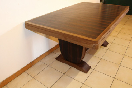 Art Deco Macassar Ebony Table