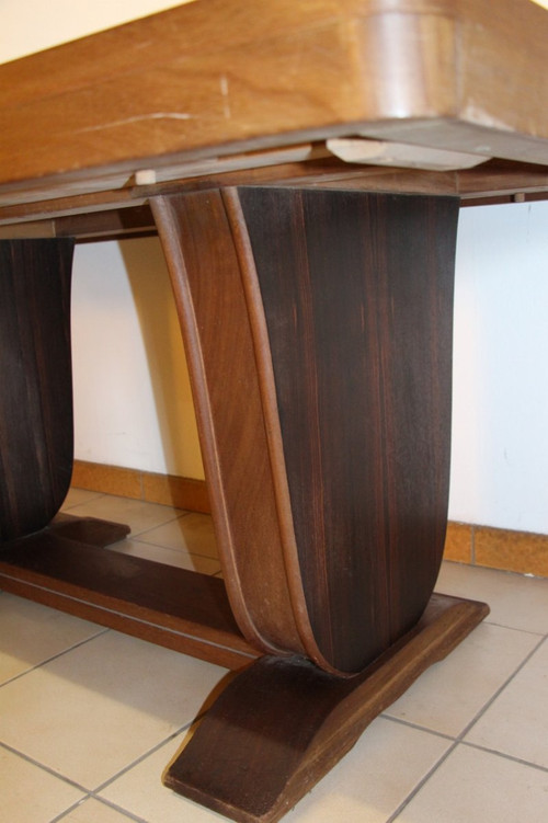 Art Deco Macassar Ebony Table