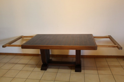 Art Deco Macassar Ebony Table