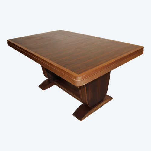 Art Deco Macassar Ebony Table