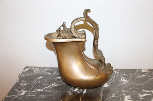 Caffettiera Askos in bronzo XIX sec.