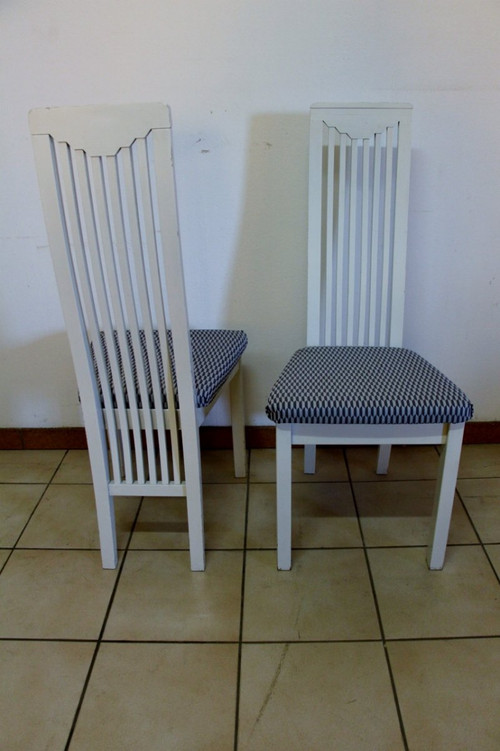 Series Of Eight Mackintosh Style Chairs