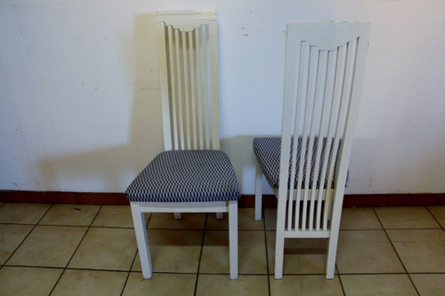 Series Of Eight Mackintosh Style Chairs