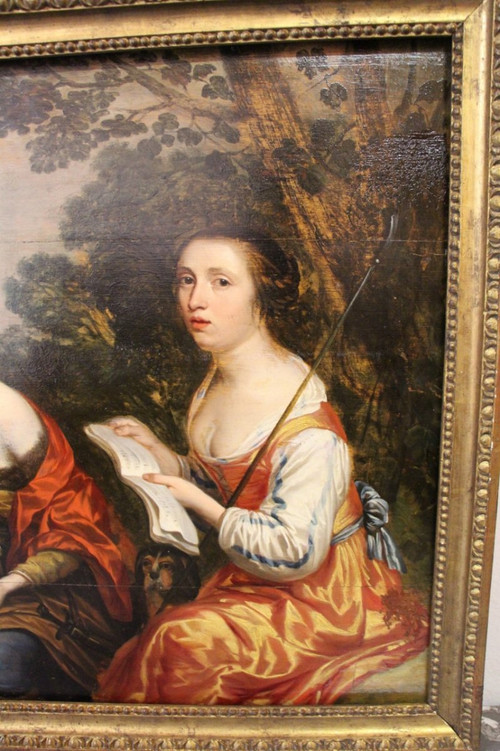 Pittura di scuola olandese intorno al 1640, entourage di jan van bijlert