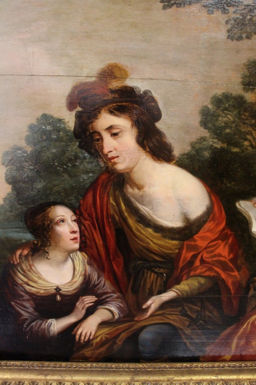 Pittura di scuola olandese intorno al 1640, entourage di jan van bijlert