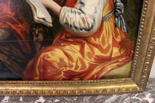 Pittura di scuola olandese intorno al 1640, entourage di jan van bijlert