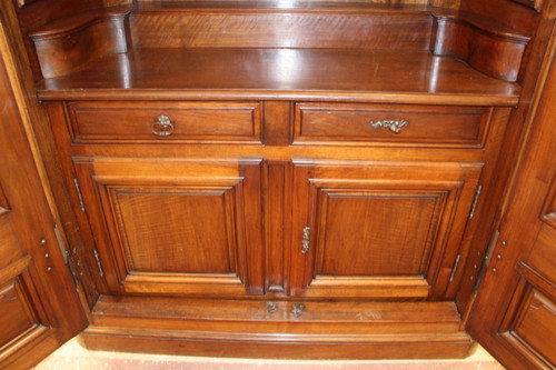 Important 18th Century Regency Chateau Display Cabinet