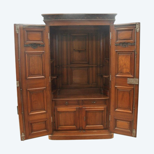 Important 18th Century Regency Chateau Display Cabinet
