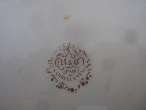 Platter Au Bateau XIX Eme