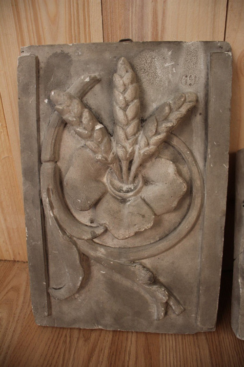 Deux Plâtres d'Atelier De Sculpture