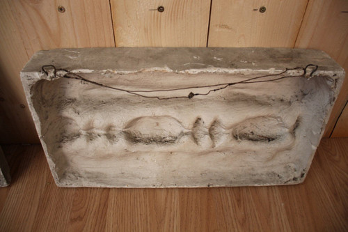 Deux Plâtres d'Atelier De Sculpture