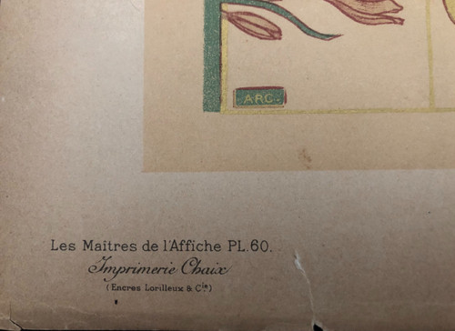 Affiche Woman edition Buffalo courier Maitres de l'affiche 1897