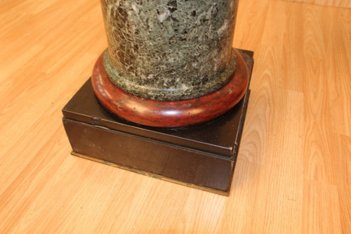 Coppia di colonne in marmo del XIX secolo
