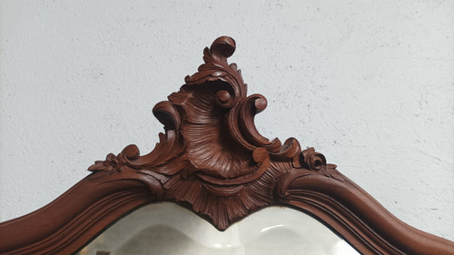 Frisierkommode Louis XV aus Nussbaumholz