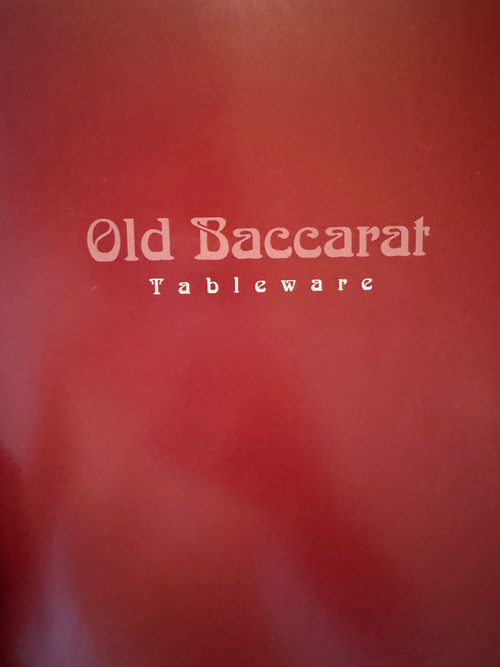 Baccarat - Suite di 6 portacoltelli