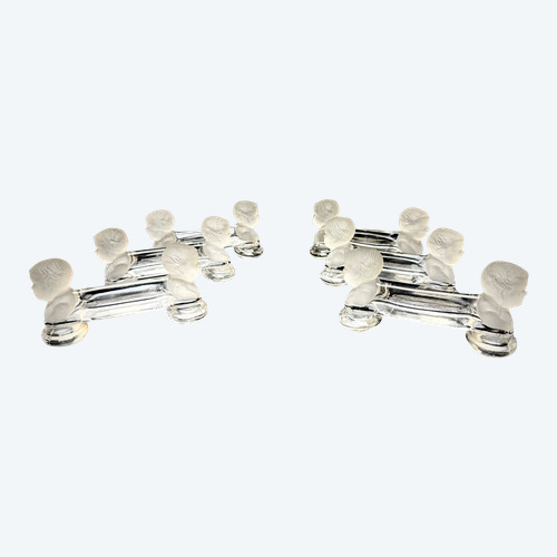 Baccarat - Suite di 6 portacoltelli