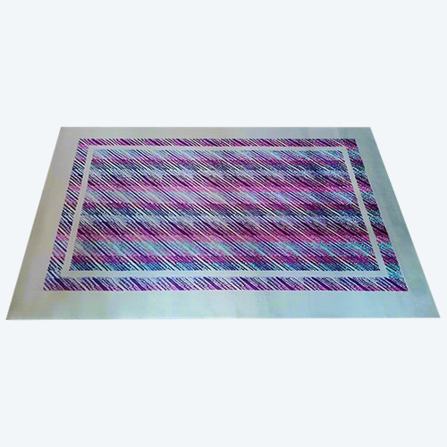 Magnifique tapis géométrique en laine italienne des années 1980 par Missoni pour T&J Vestor